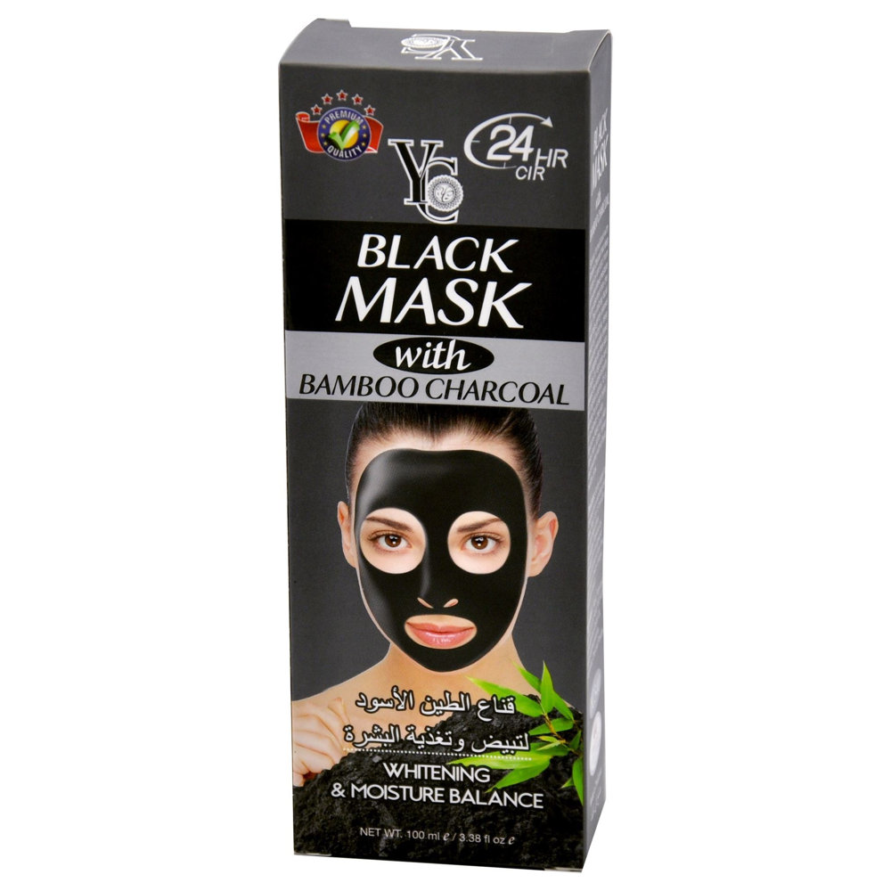Picture of YC Black Mask Bamboo Charcoal 100GM