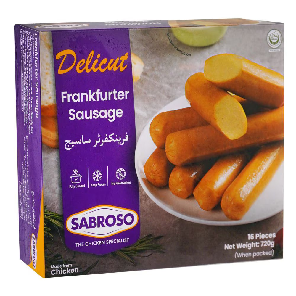 Picture of Sabroso Frankfurter Sausage 720GM