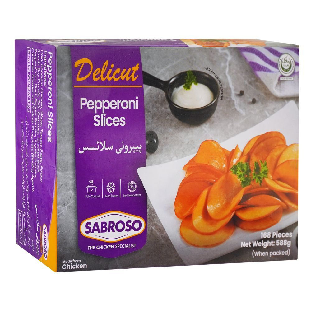 Picture of Sabroso Pepperoni Slices 588GM