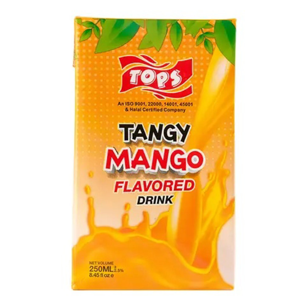 Picture of Tops Tangy Mango Flavored Drink 250ML