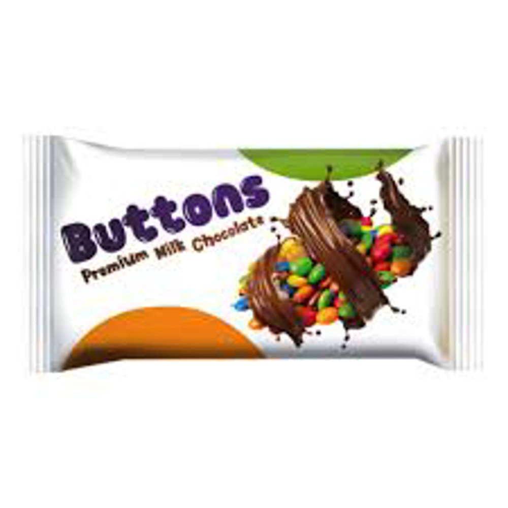 Picture of Candyland Buttons Premium Milk Chocolate 16GM