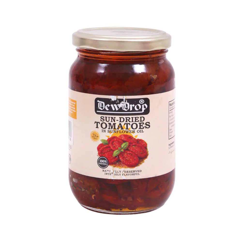 Picture of Dewdrop Sun Dried Tomatoes In Sunflower Oil 30gm