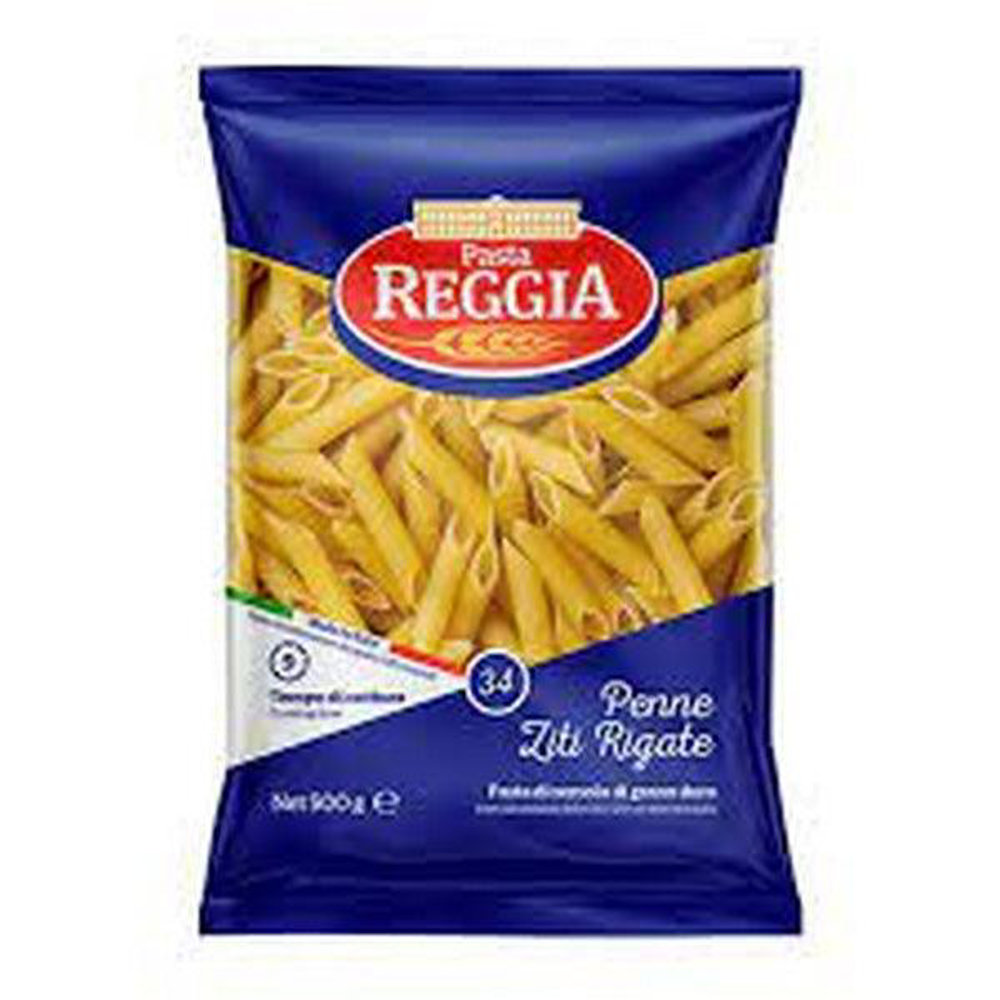 Picture of Reggia 34 Penne Ziti Rigate Pasta 500gm