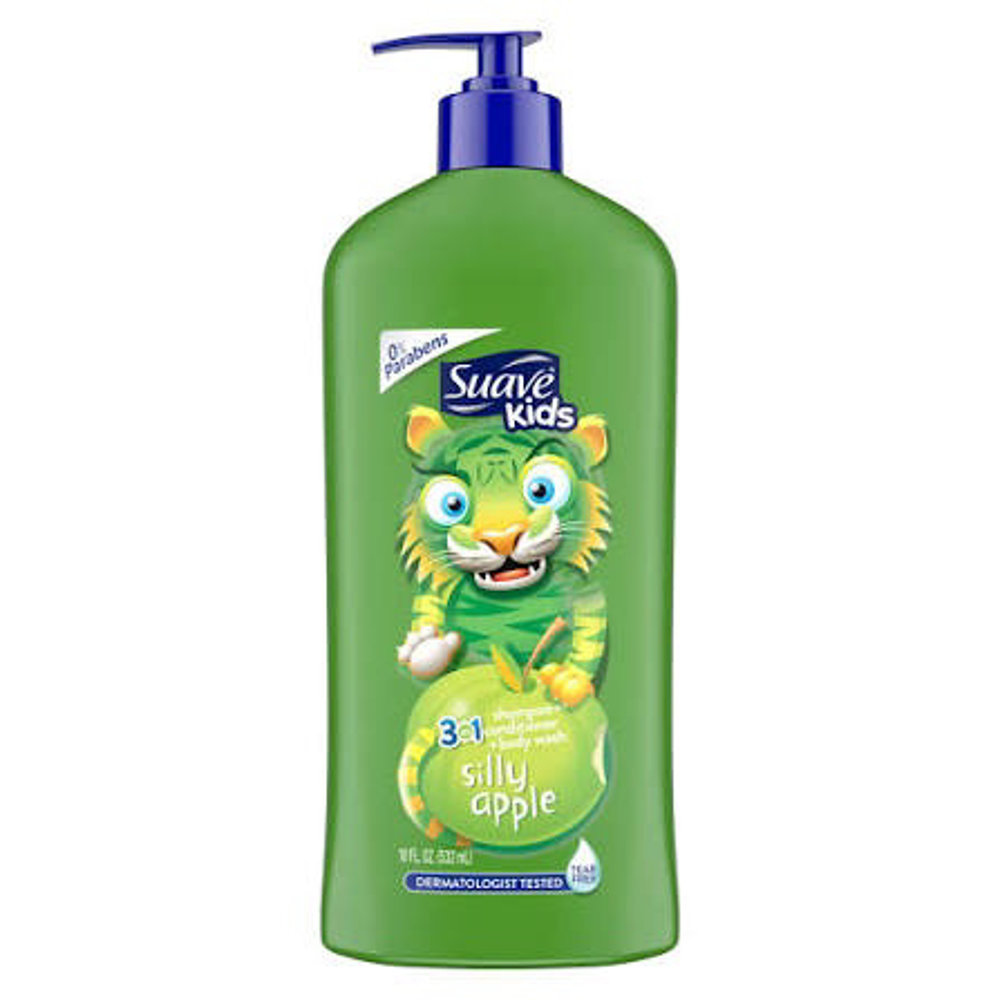 Picture of Suave Kids 3in1 Silly Apple Shampoo 700ml