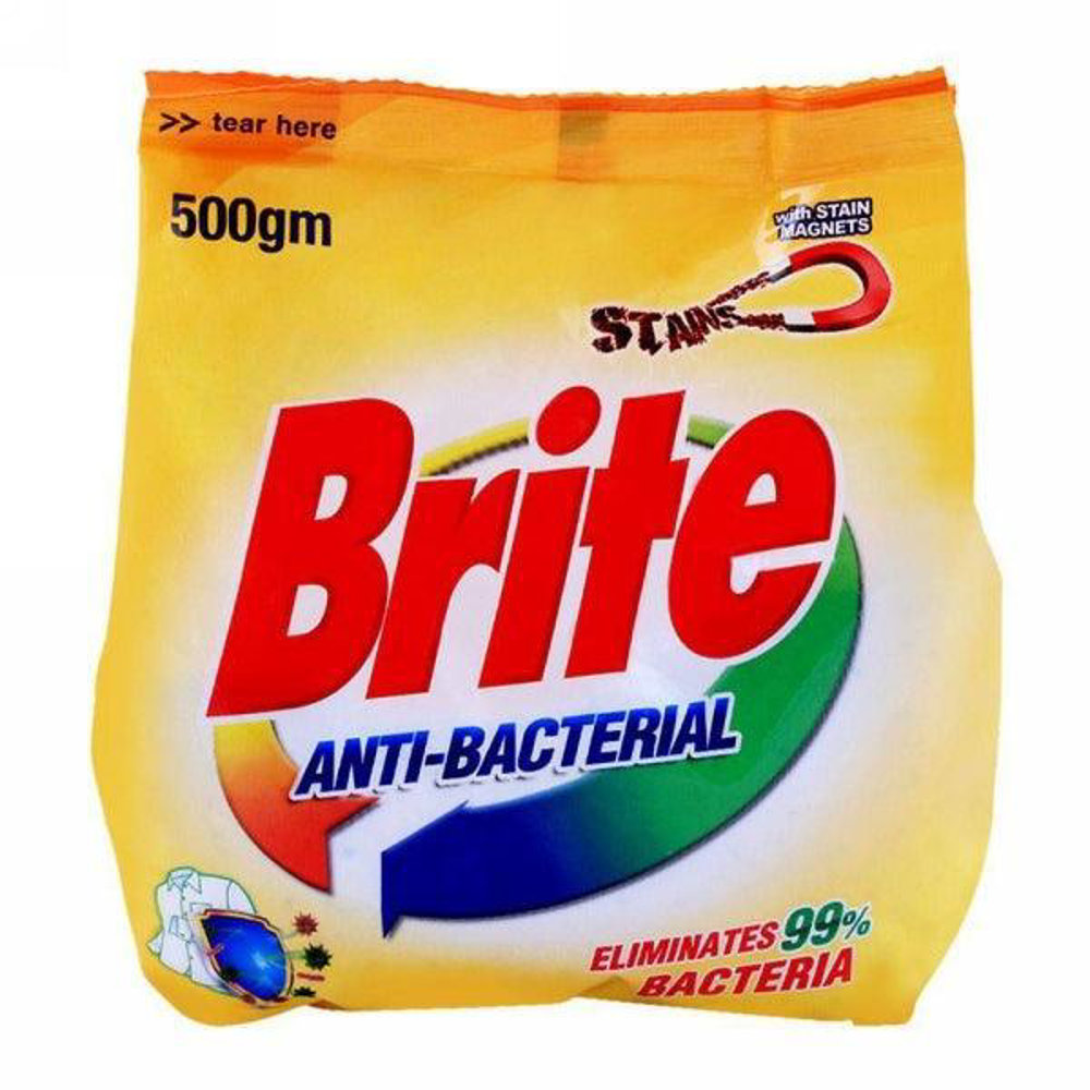 Picture of Brite Washing Powder Antibacterial 500gm