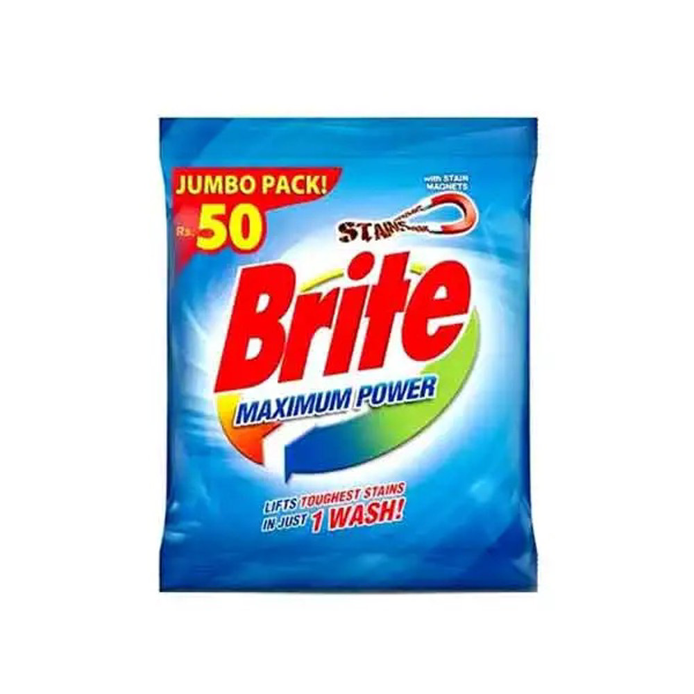 Picture of Brite Washing Powder Maximun Powder 105gm