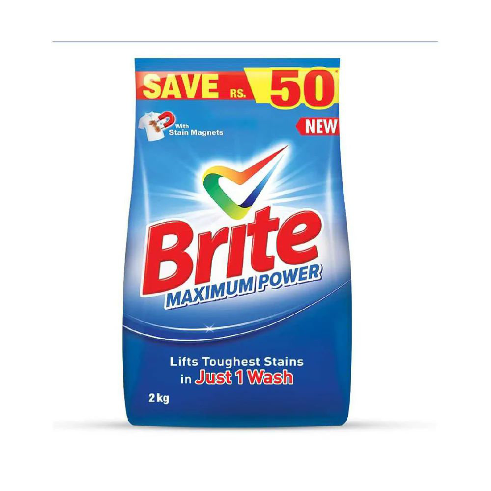 Picture of Brite Washing Powder Maximum Powder 2kg