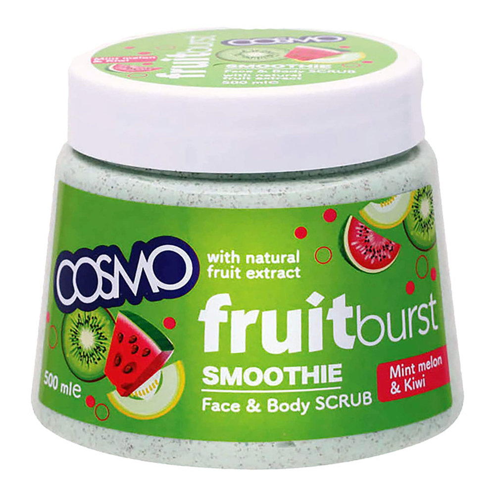 Picture of Cosmo Mint Melon & Kiwi Smoothie Face & Body Scrub 500ml