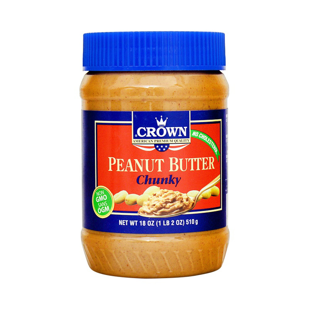 Picture of Crown Peanut Butter Chunky 510gm