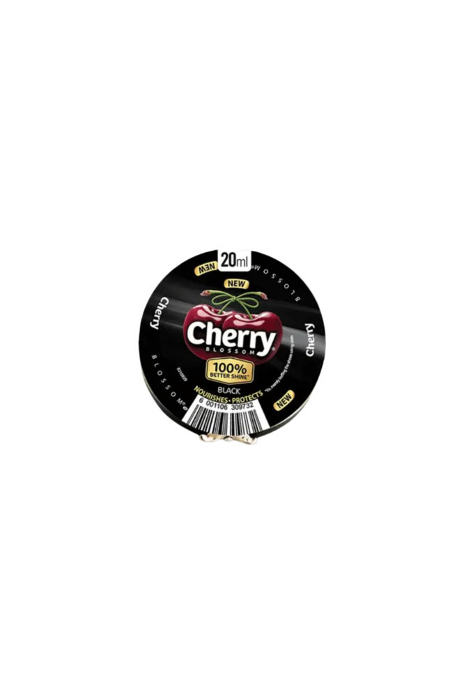 Picture of Cherry Blossom Black Shoe Polish 20ml