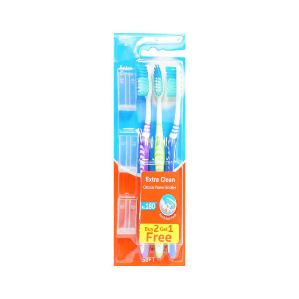 Picture of Colgate Soft Extra Clean Triple Pack Toothbrush
