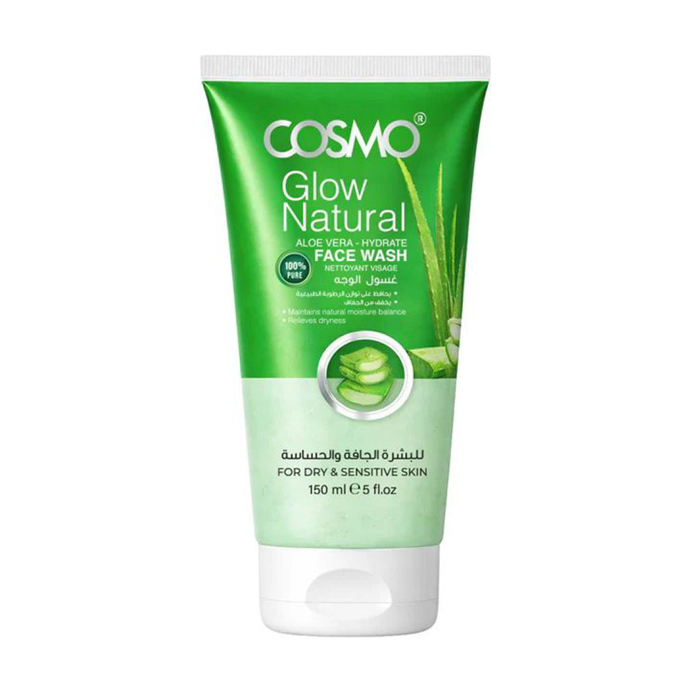 Picture of Cosmo Glow Natural Aloe Vera Face Wash 150ml