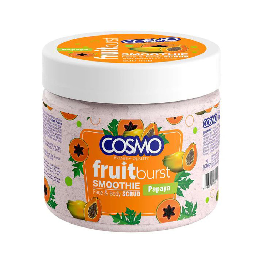 Picture of Cosmo Papaya Smoothie Face & Body Scrub 500ml