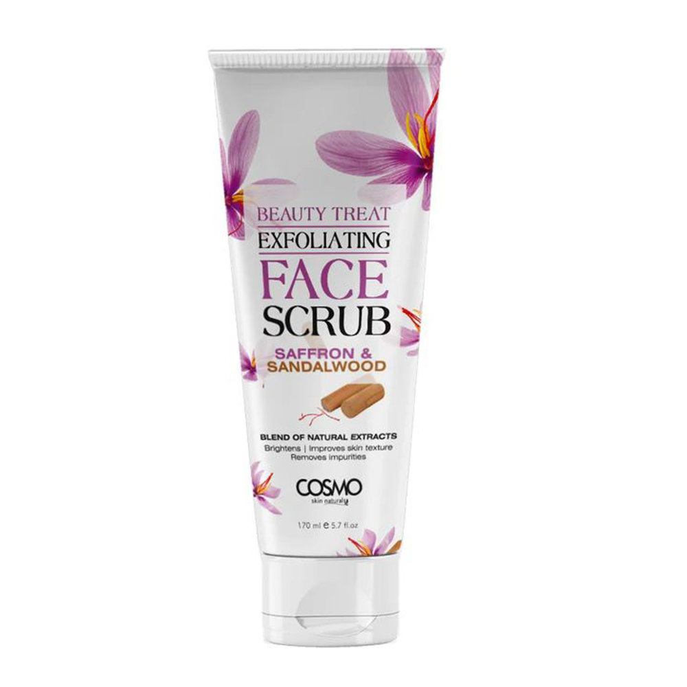Picture of Cosmo Saffron & Sandalwood Face Scrub 170ml