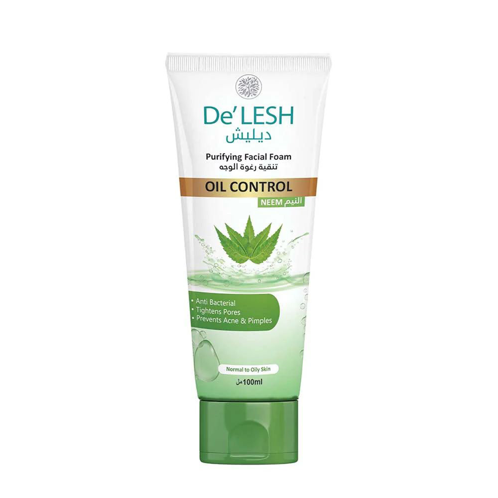 Picture of De'lesh Face Wash Oil Control Neem 100ml