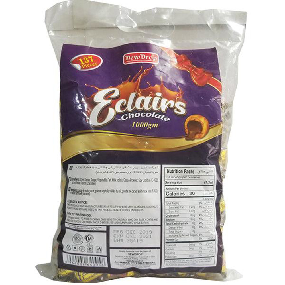 Picture of Dewdrop Eclairs Chocolate 137pcs