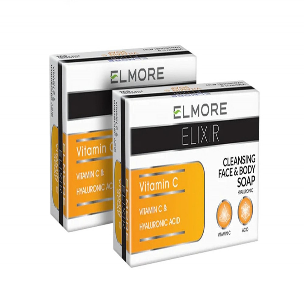 Picture of Elmore Elixir Vitamin C Cleansing Face & Body Soap 100gm