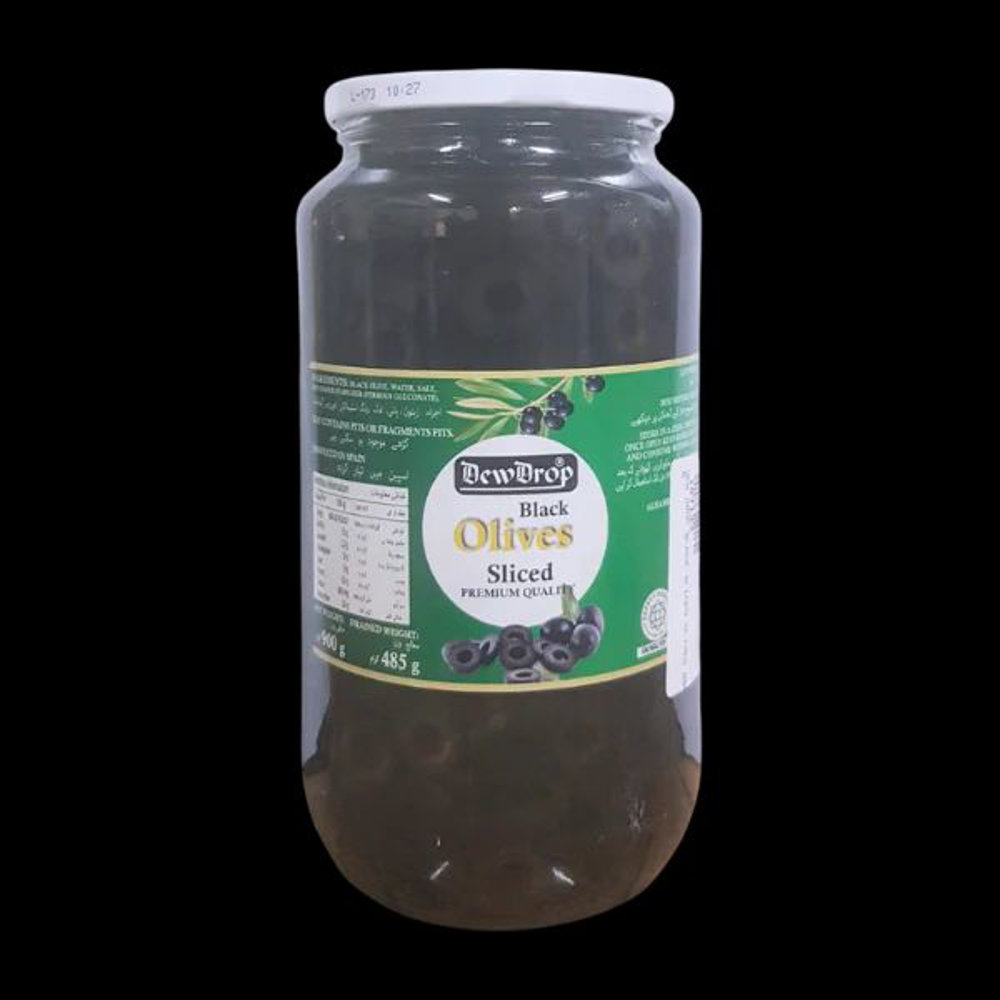 Picture of Dewdrop Black Olive Sliced 900gm