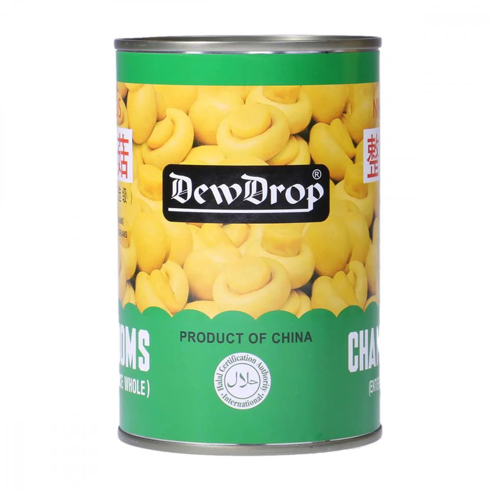 Picture of Dewdrop Choice Whole Mushrooms 350gm