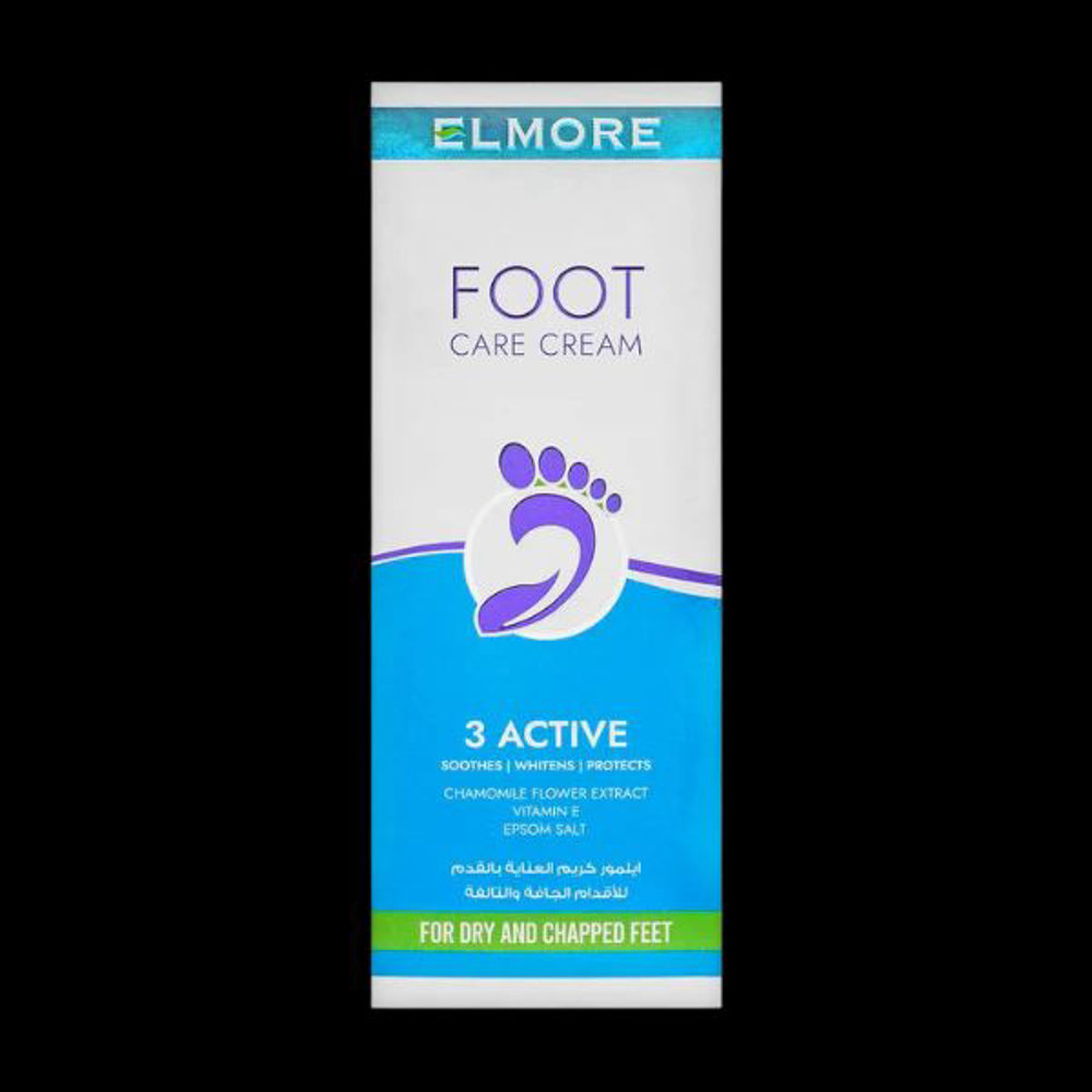 Picture of Elmore Foot Care Cream 3 Active For Dry And Chapped Feet 100ml