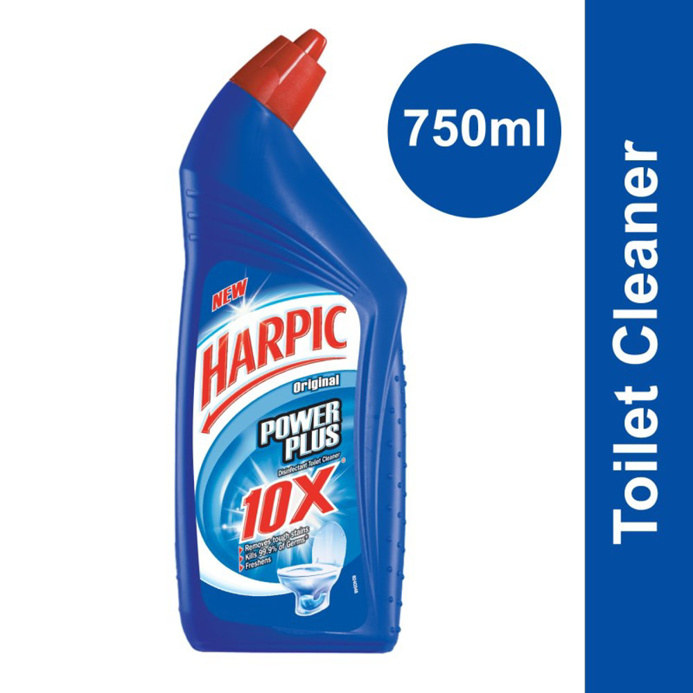 Picture of Harpic 10x Original Toilet Cleaner+bathroom Cleaner 700ml