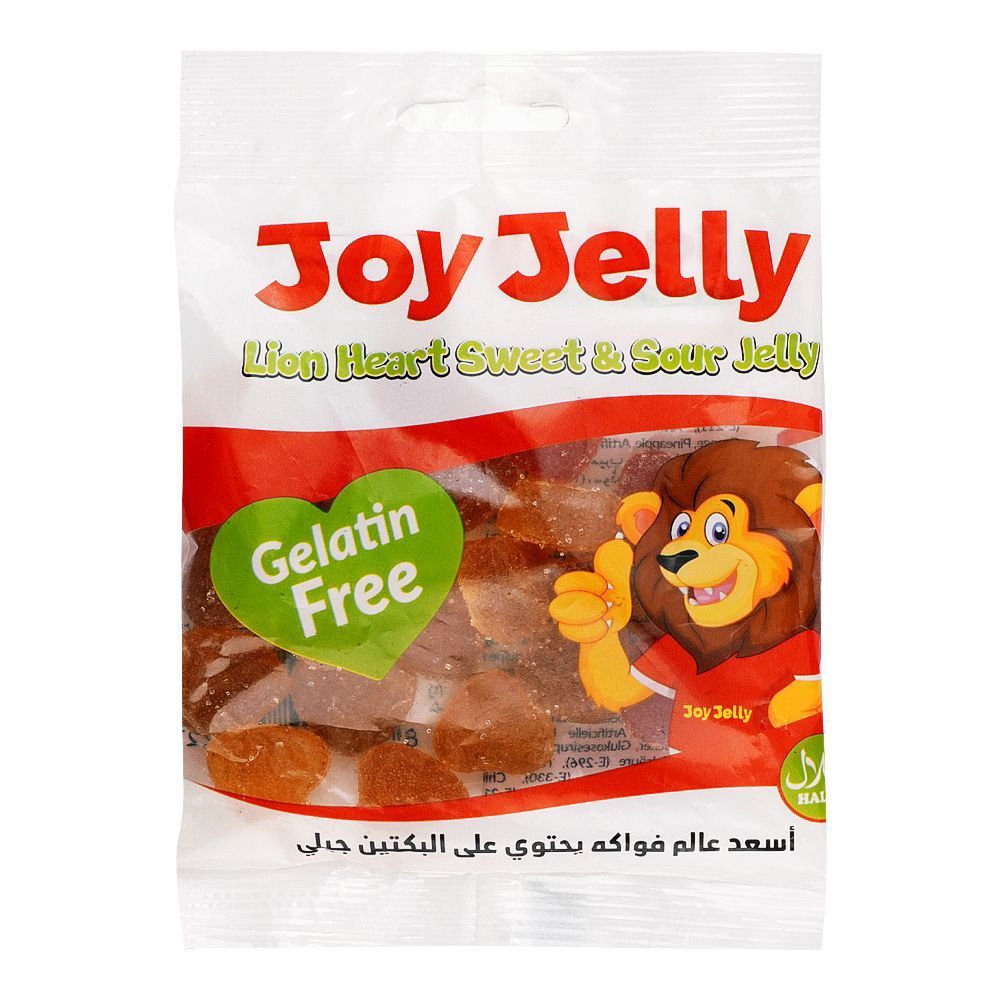 Picture of Joy Jelly Lion Heart Sweet & Sour Jelly 80gm