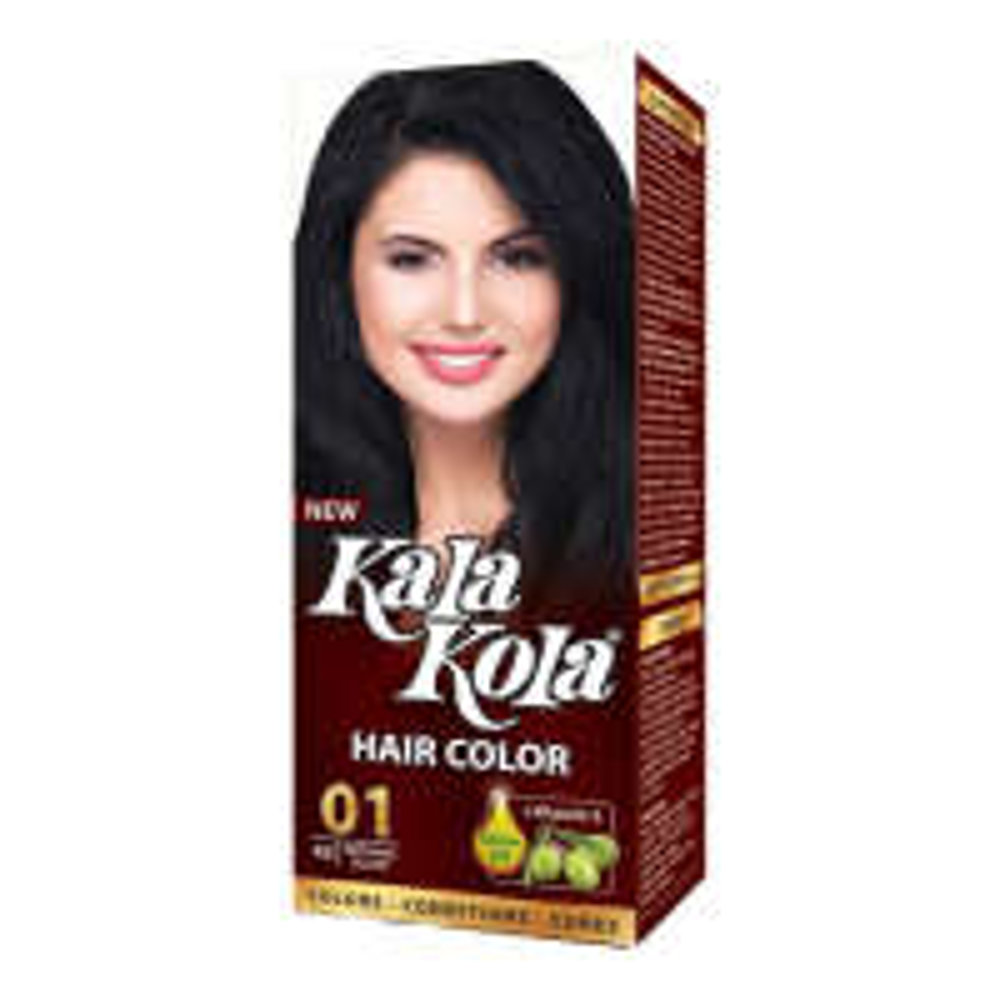Picture of Kalakola Hair Colour Natural Black 01 100ml