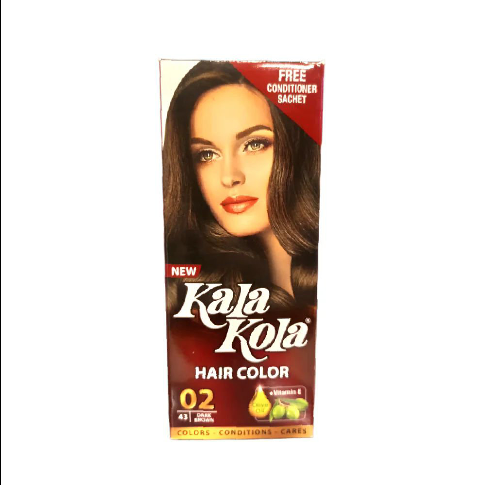 Picture of Kalakola Hair Colour Dark Brown 02 100ml