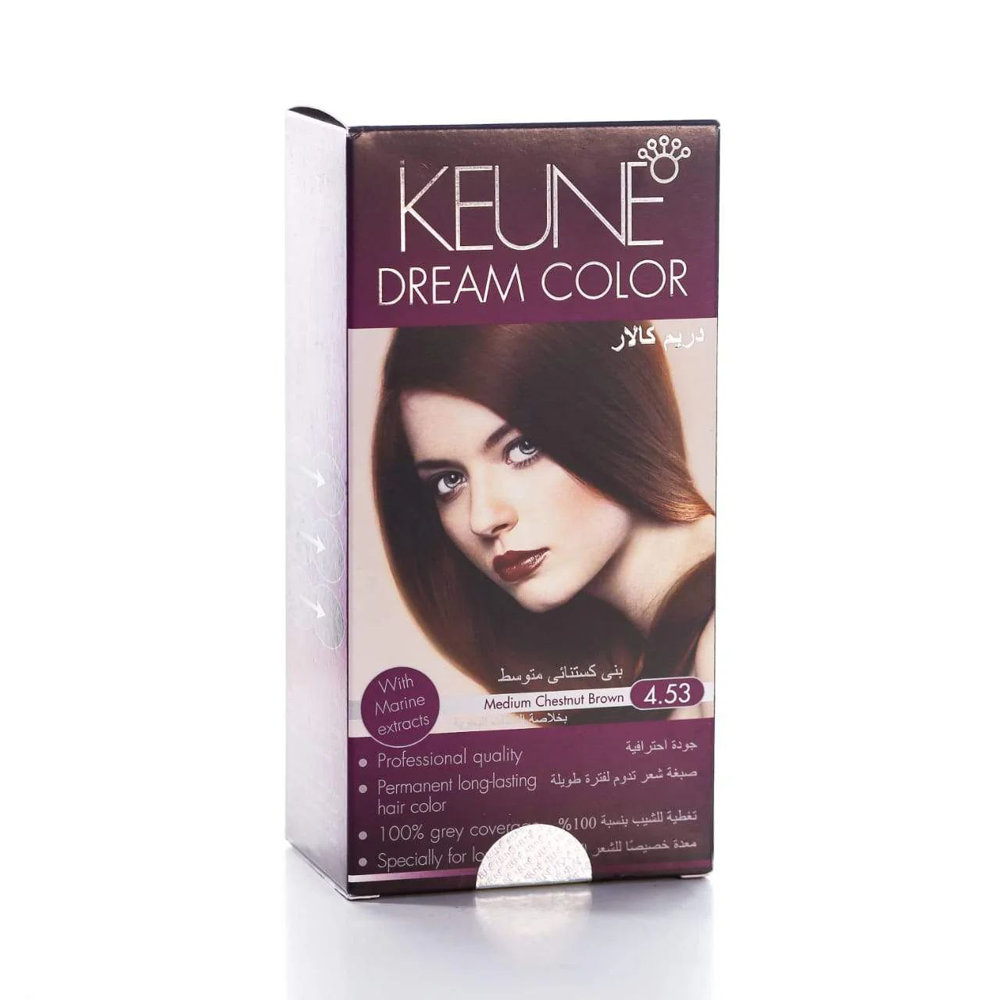 Picture of Keune Tinta Hair Color Medium Mahogany Golden Brown 4.53 60ml