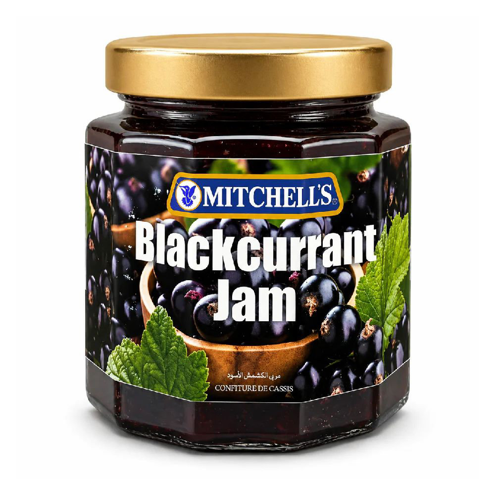 Picture of Mitchells Blackcurrant Jam 300gm