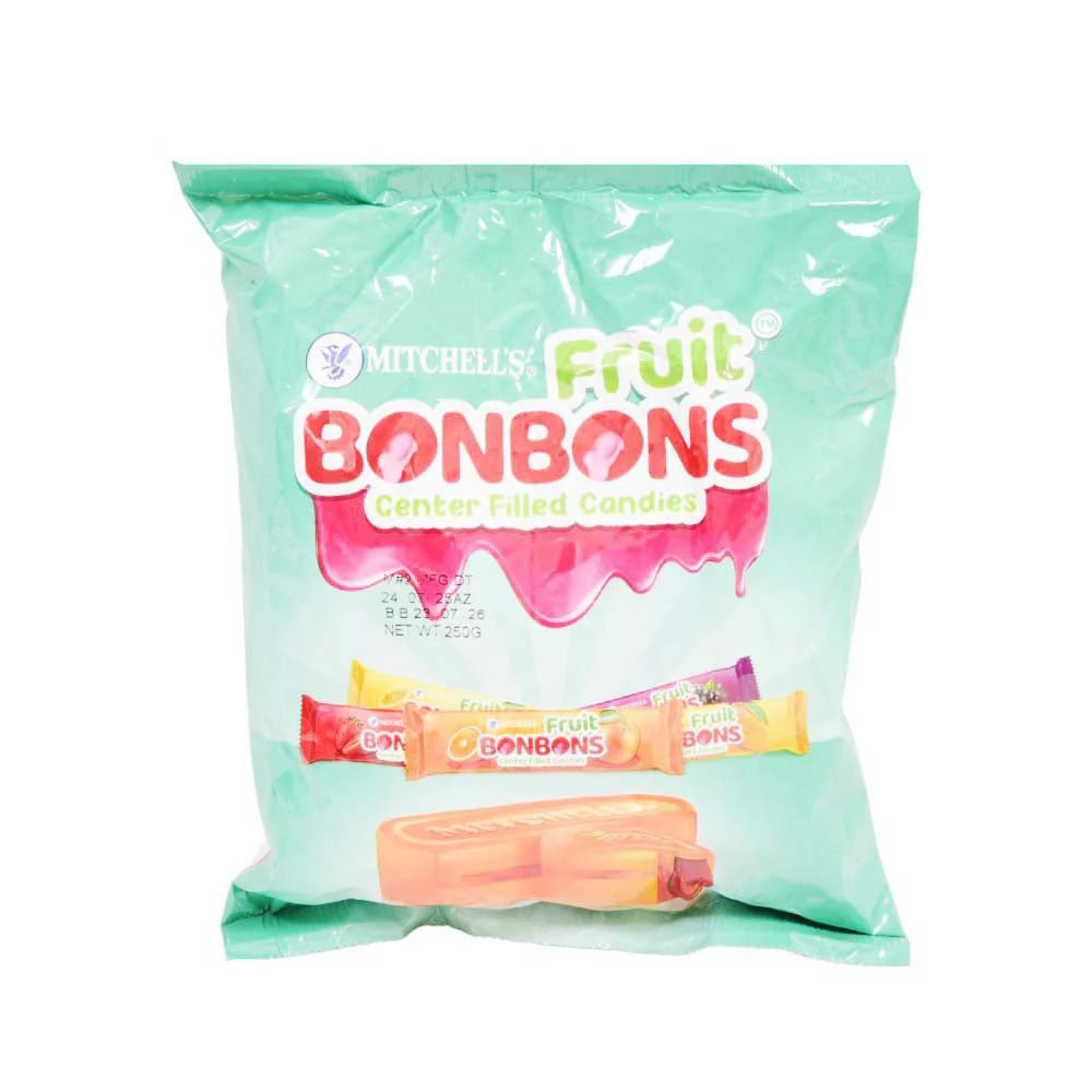 Picture of Mitchells Fruit Bonbons Centered Filled Candies 5gm