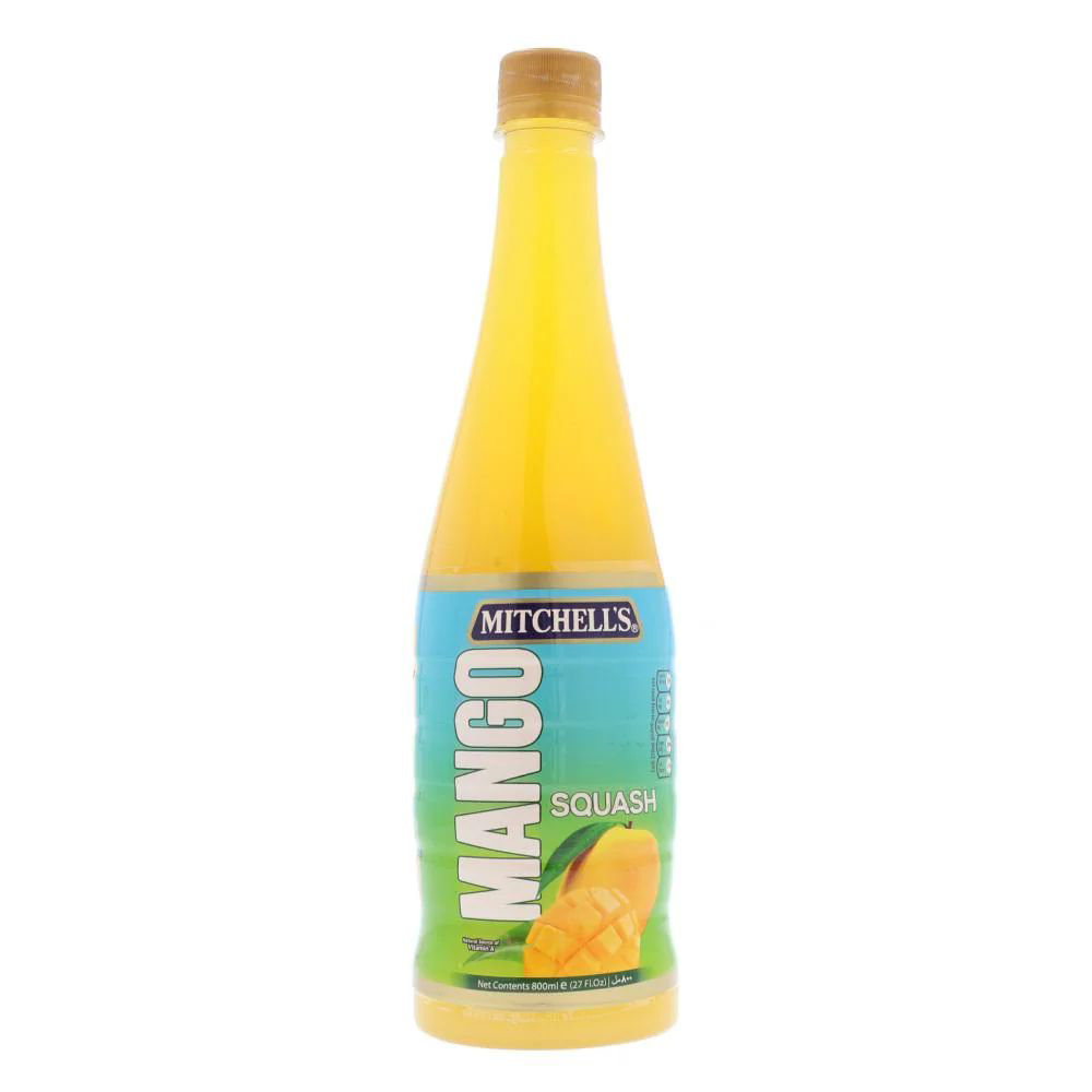 Picture of Mitchells Mango Squash 800 Ml