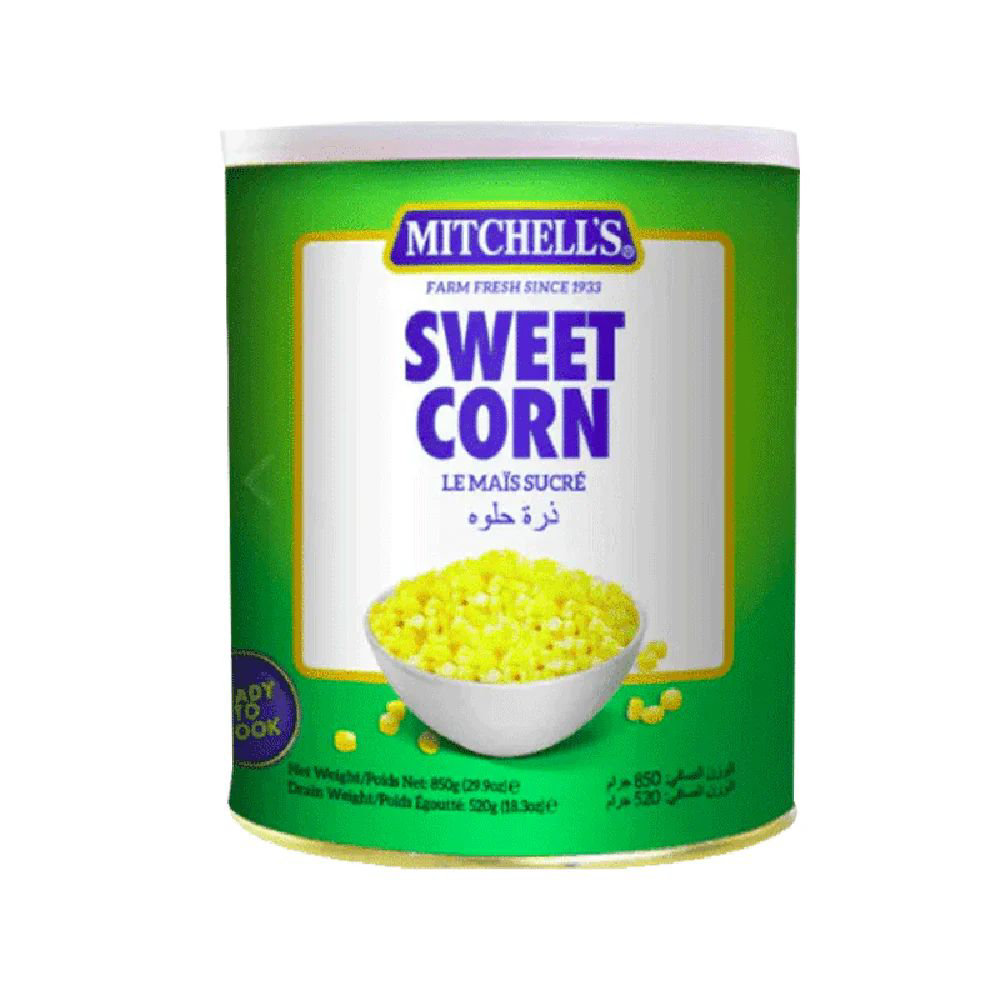 Picture of Mitchells Sweet Corn 850gm