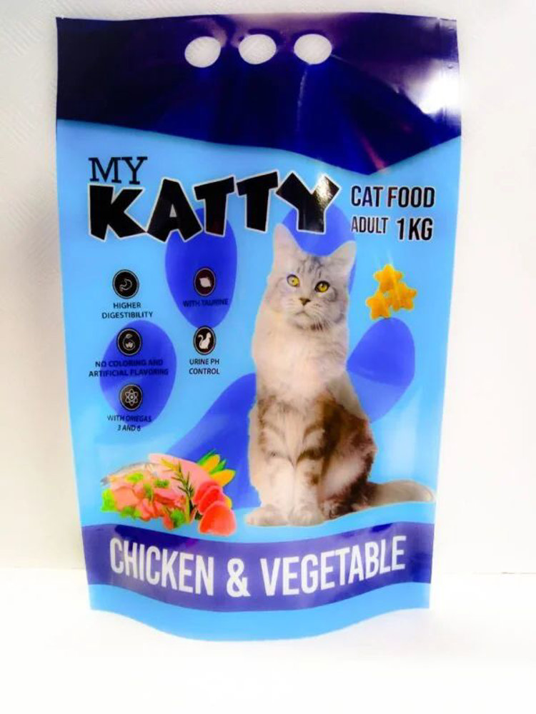 Picture of My Katty Chicken & Fish Cat Food 1kg