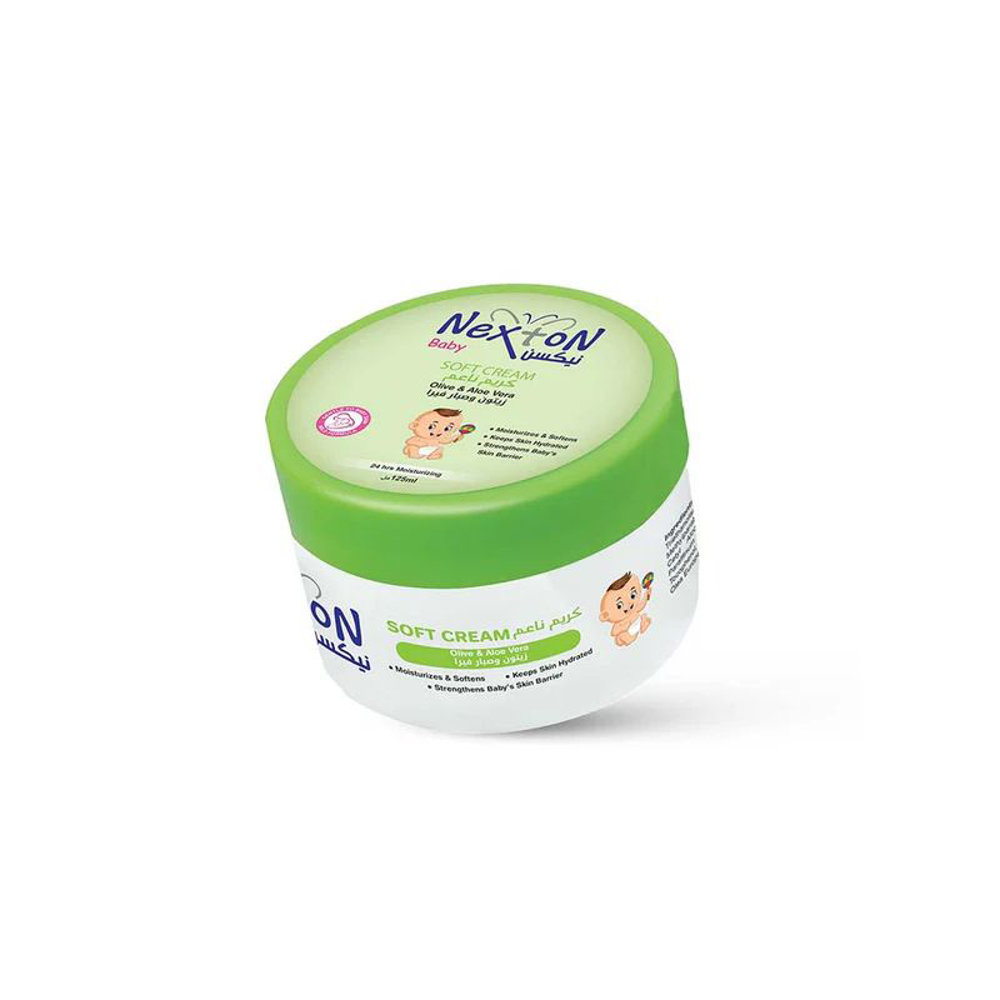 Picture of Nexton Baby Soft Cream Olive And Aloevera 125ml