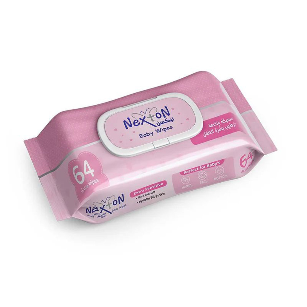 Picture of Nexton Extra Sensitive Baby Wipes