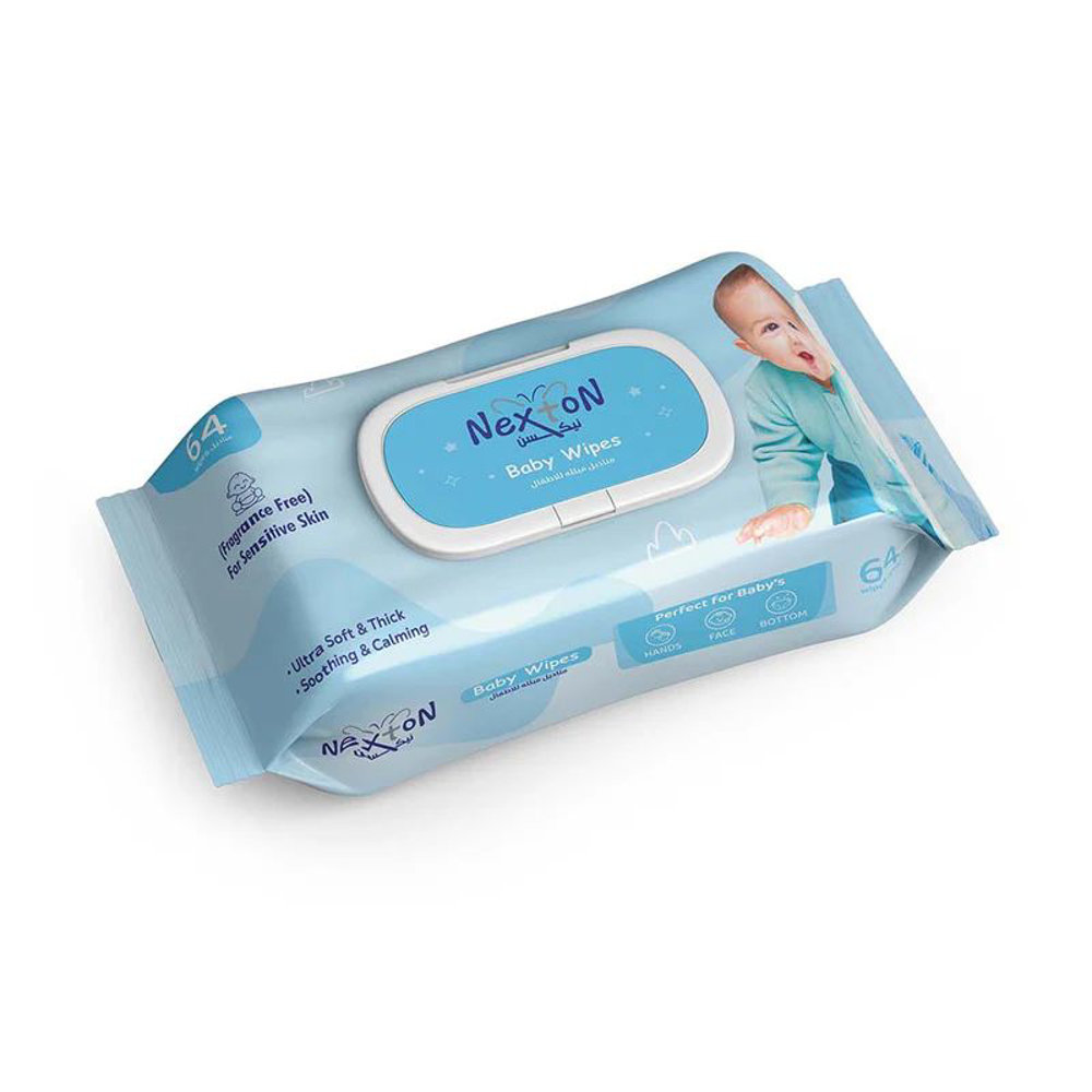 Picture of Nexton Fragrance Free Baby Wipes