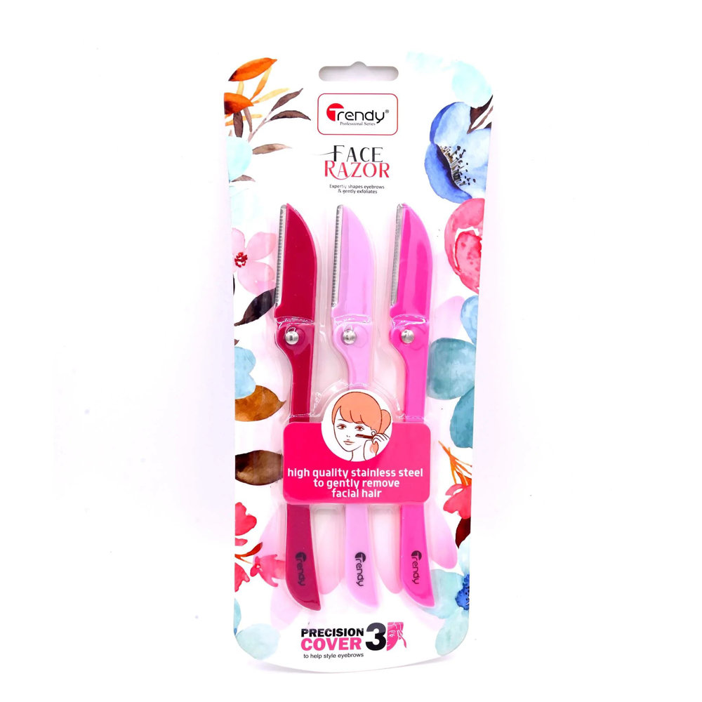 Picture of Trendy Lady Face Razor Td-406 3pcs