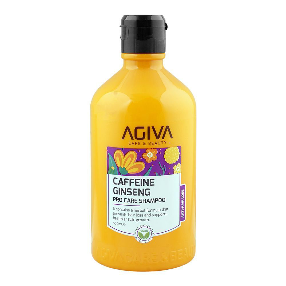 Picture of Agiva Caffeine Ginseng Pro Care Shampoo 500ml