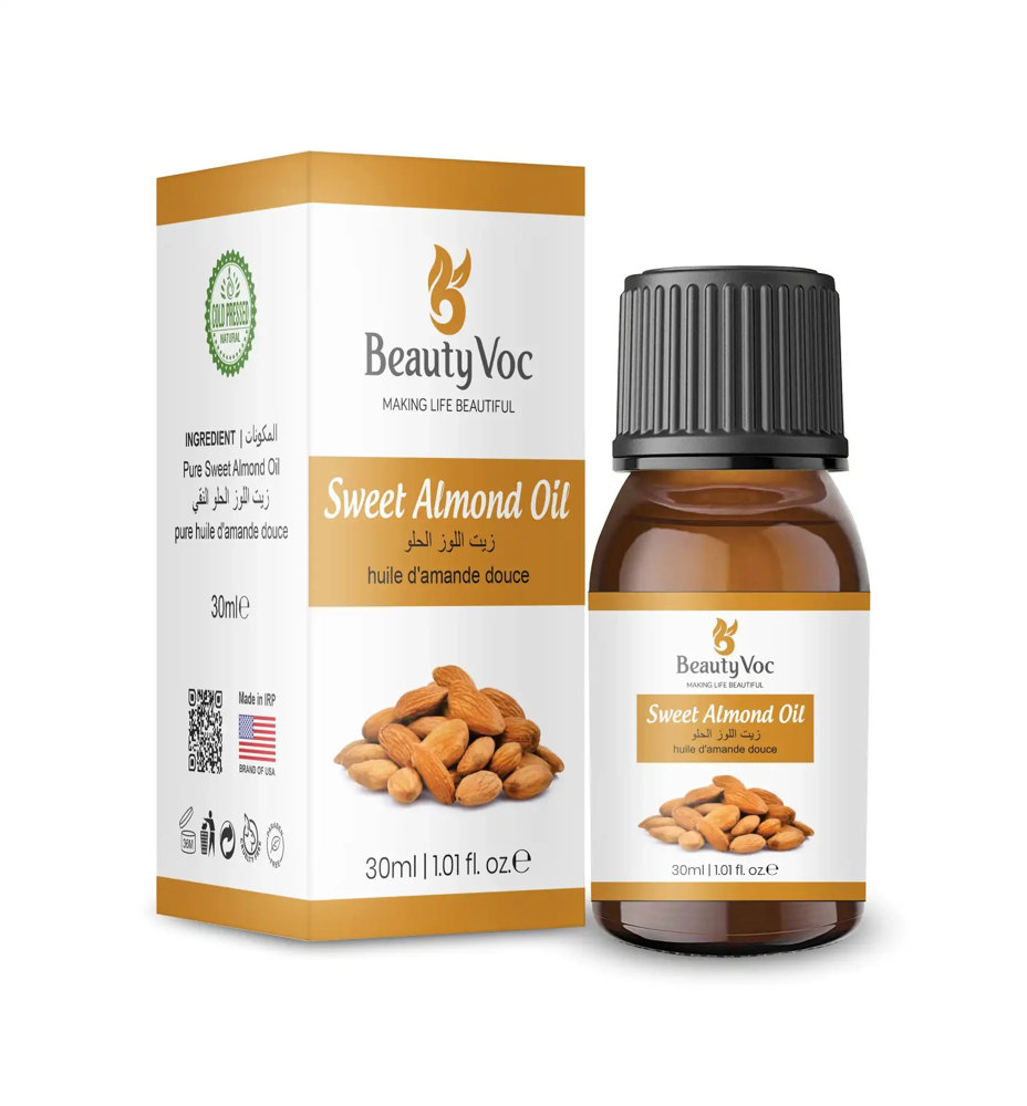 Picture of Beauty Voc Sweet Almond Natural Hair Oil 30ml