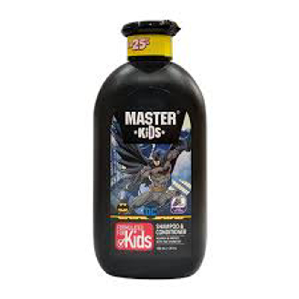 Picture of Master Kids Batman Shampoo & Conditioner 150ml