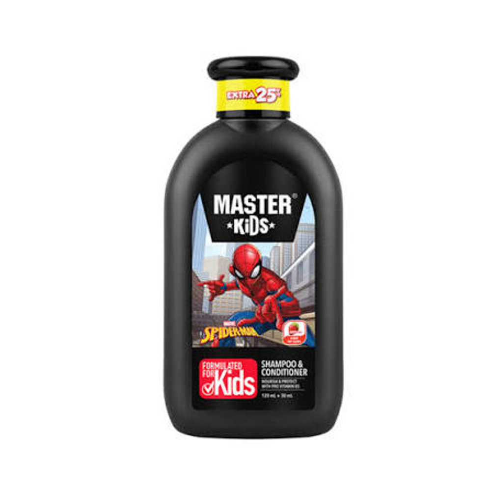 Picture of Master Kid Spiderman Shampoo & Conditioner 150 Ml