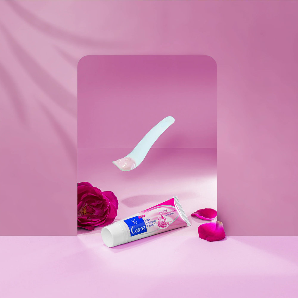 Picture of Care Silk Hair Remover Lotion Rose With Aloe Vera 80ml