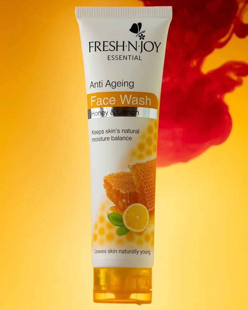 Picture of Fresh.n,joy Honey & Lemon Anti Ageing Face Wash 100ml