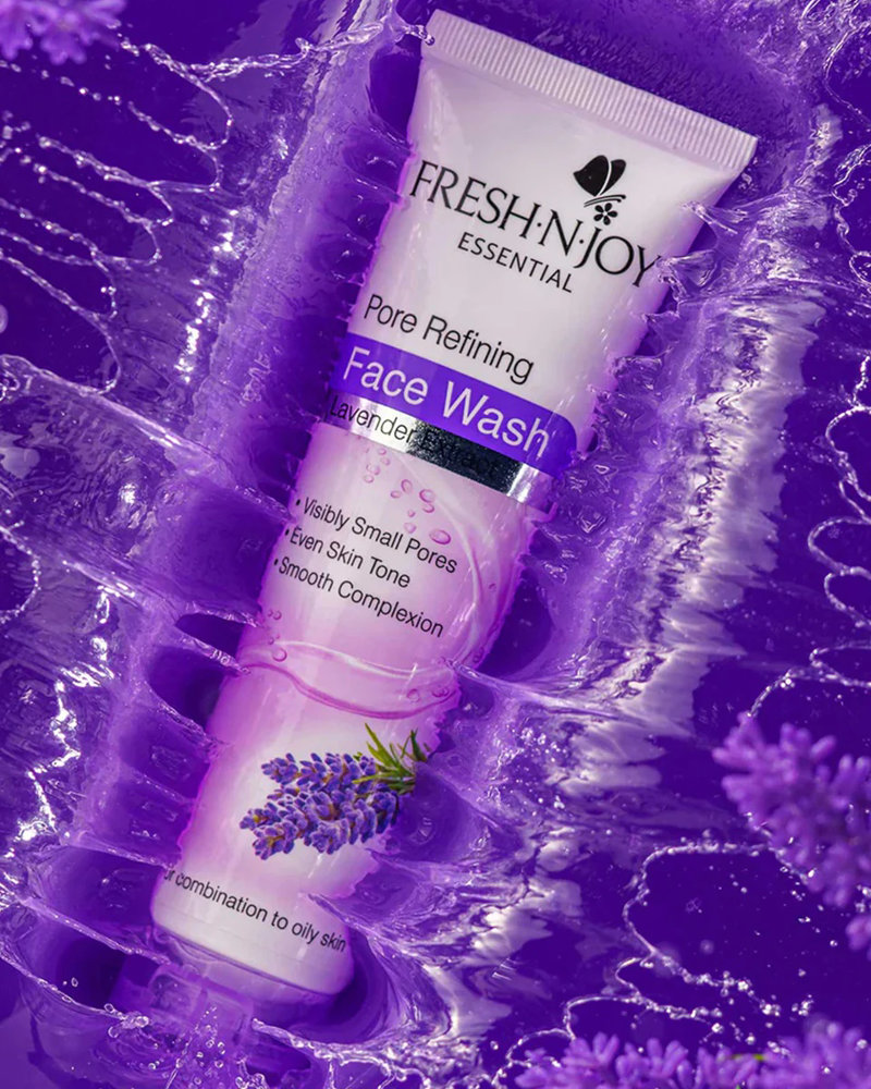Picture of Fresh.n.joy Lavender Extract Pore Refining Face Wash 100 Ml