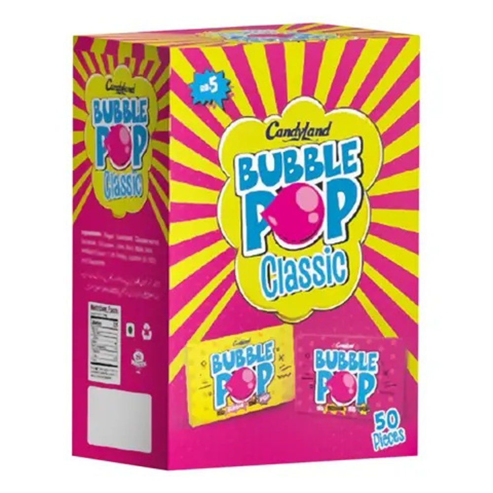 Picture of Candyland Bubble Pop Classic Gum 237gm