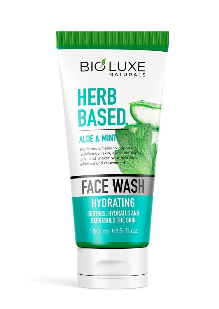 Picture of Bioluxe Natural Herb Based Aloe & Mint Face Wash 150ml