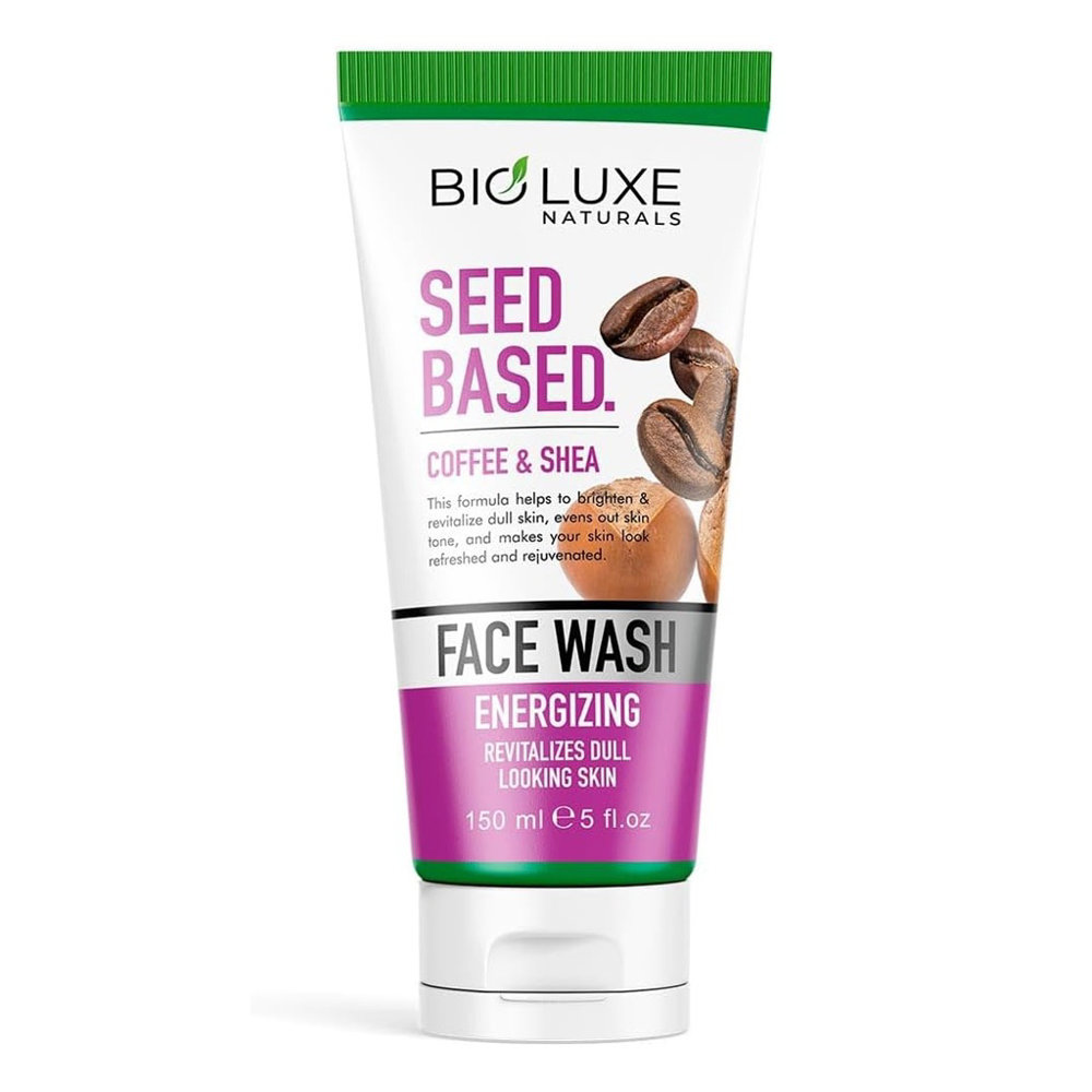Picture of Bioluxe Natural Seed Based Coffee & Shea Face Wash 150ml