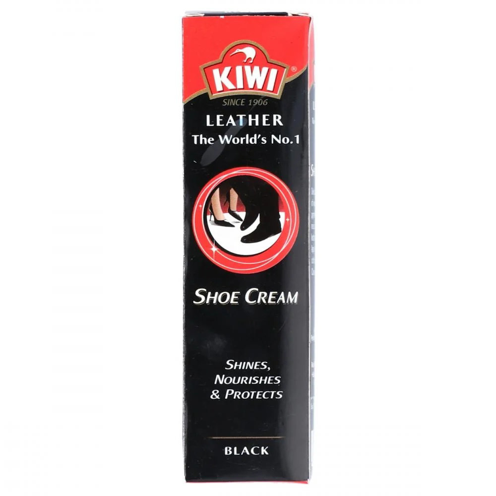 Picture of Kiwi Leather Black Shoe Cream 45ml