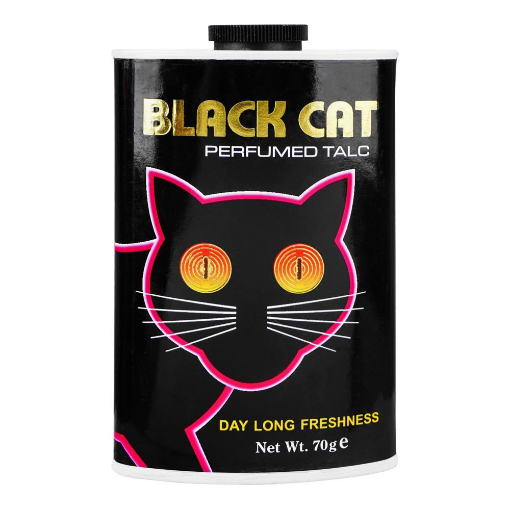 Picture of Black Cat Perfumed Talc Vintage Powder 70g